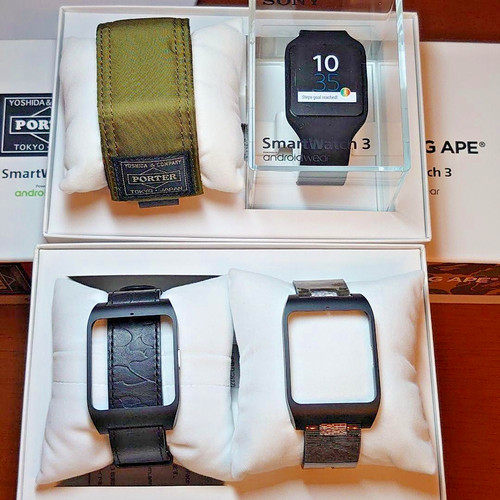 Sony smartwatch schwarz mit - 3,
