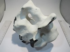 S207 feiner Hühnergott Loch Feuerstein Flint Kreide 17x16x11cm 2Kg Normandie rar