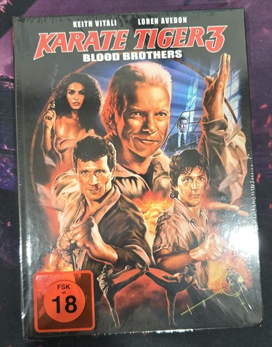 Karate tiger mediabook cover - karate,