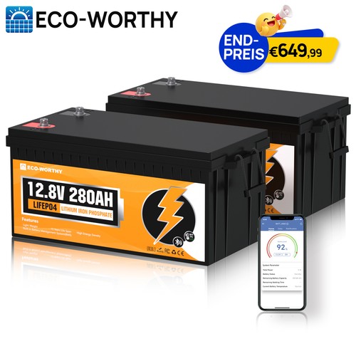 Pack 12v 280ah bluetooth - 2,