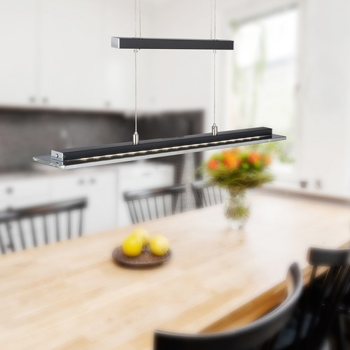 Pendelleuchte schwarz led - schwarz,