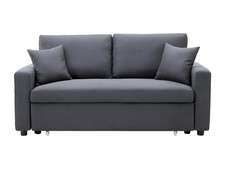 Schlafsofa 3-Sitzer Dunkelgrau