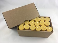 90 Teelichter (lose) aus reinem Bienenwachs