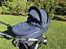 Kombikinderwagen Hartan Racer GTX Night Blue mit Sitzeinheit, Sitzsack und Wanne