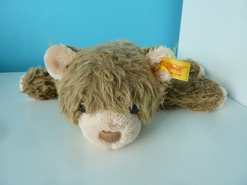 Vintage steiff liegender - vintage, bär