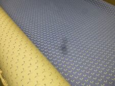 79 Polsterstoff fester Webstoff blau Muster je Meter Polsterer Möbelstoff Stoff