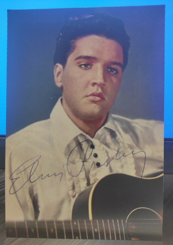 Elvis presley autogramm - presley, foto