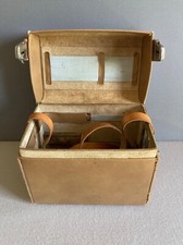 Leder-Hasselblad Kameratasche braun 26x17x14cm