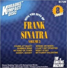 Frank Sinatra Vol. 3 von Karaoke (Backing/Vocal/Lyrics) | CD | Zustand sehr gut