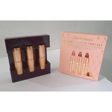 C*har|otte T!lbury Iconic Hollywood Lip Trio Mini Lippenstift Set NIB