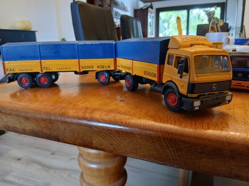 Modell lkw mit - mit, auflieger