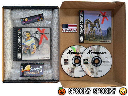 Xenogears ps1 ntsc - xenogears, usa