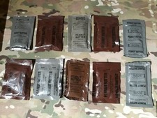 10x orig.US Army MRE Peanut