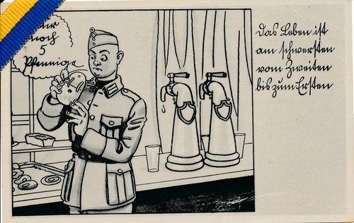 Postkarte soldaten - ,