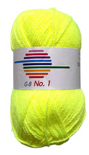 Wolle No.1 Strickgarn Schulgarn Strickwolle Häkelgarn Handstrickgarn 2,40€/100g