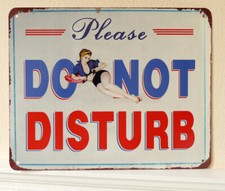 Metallschild Blechschild Do