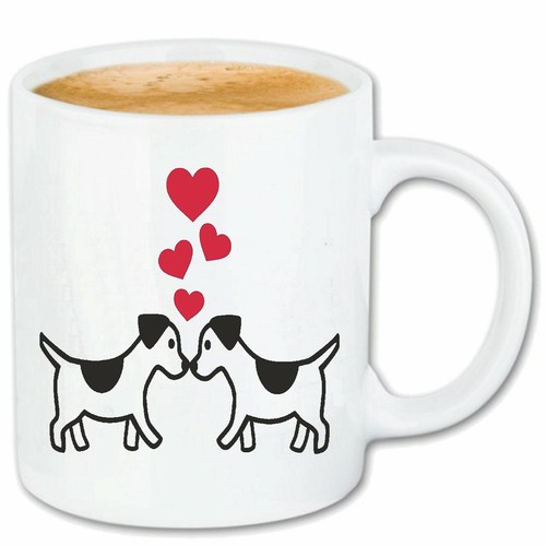 Kaffeetasse zwei verliebte - kaffeetasse,