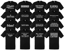 Sprüche T-Shirt Fun lustig