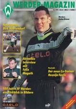 Werder Bremen vs VfL Bochum Programm 26.02.1999 Magazin 100 Jahre Poster Sammler
