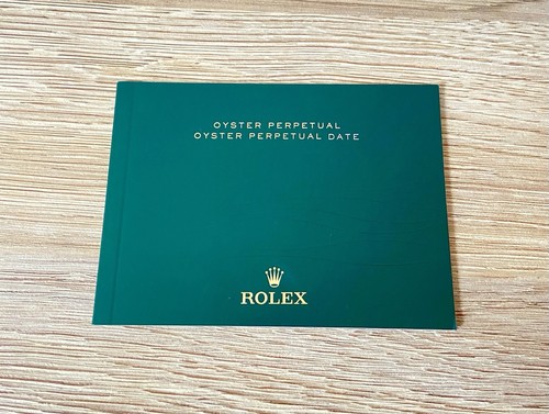 Rolex booklet oyster - rolex, booklet,