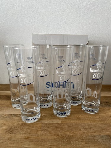 Krombacher glas 3l pokal - 6x,