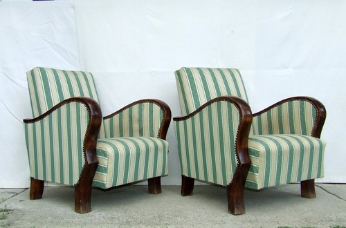 Paar art deco sessel - deco, sessel,