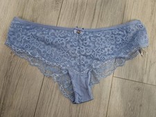 Hunkemöller Slip Spitze M Blau Panty