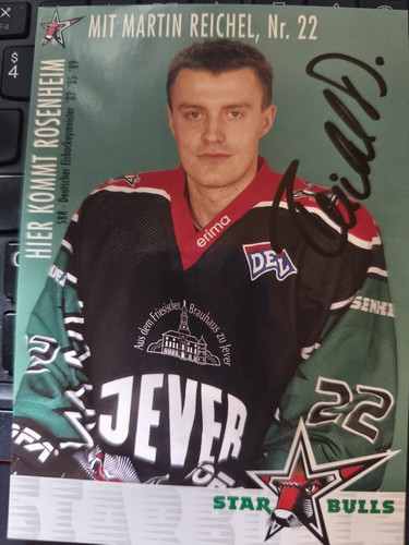 Autogrammkarte martin - -,