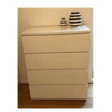 Malm Anrichte Sideboard weiß