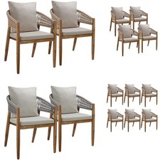 Gartenstuhl geflochten