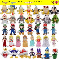 Super/Mario Bros Plüsch Plüschtier Stofftier Spielzeug Kinder Geschenke Toys DE