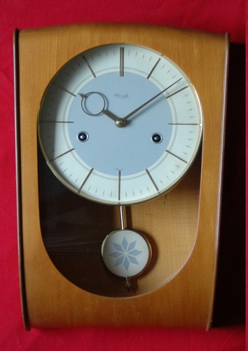 Seltene mid century wanduhr - seltene,