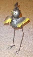 Rabe aus Metall   Deko für