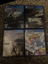 PS 4 Bundle Of 4 Games (God Of