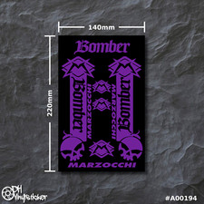 Marzocchi Sticker Lila |