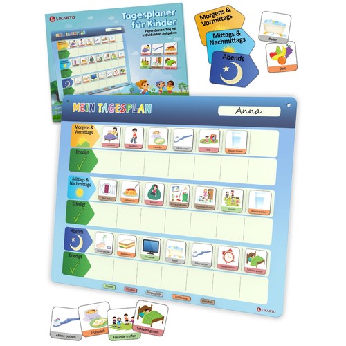 Tagesplaner für kinder - tagesplaner,