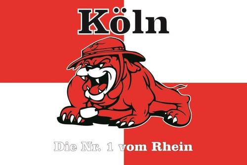 Aufkleber köln bulldogge - köln,
