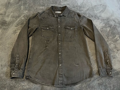 Jeanshemd herren m mega - herren,