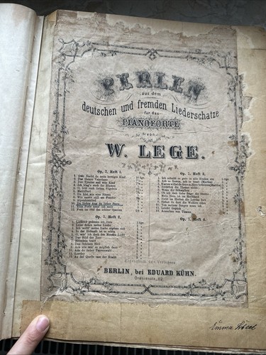 Antike noten lege - antike,