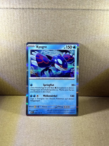 Pokemon karte kyogre 034 132 - karte,