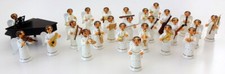 Miniatur Engel mit Musikinstrumente Engelorchester Musikengel Erzgebirge