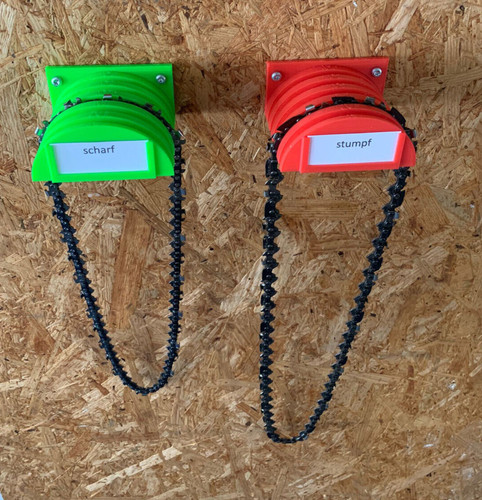 Sägeketten wandhalter - sägeketten,