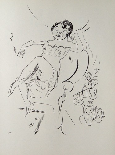 George grosz vor dem tee - vor,