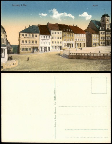 Ansichtskarte leisnig - ansichtskarte,