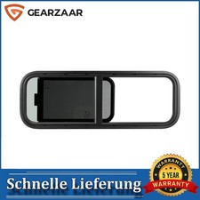 Wohnwagenfenster Seitenfenster Schiebefenster für Anhänger Getönt 900*300mm