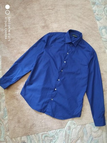 Men emporio armani shirt navy - emporio,