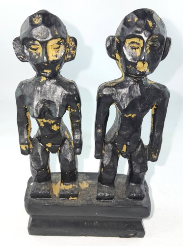 Retro afrika statue volkskunst - retro,