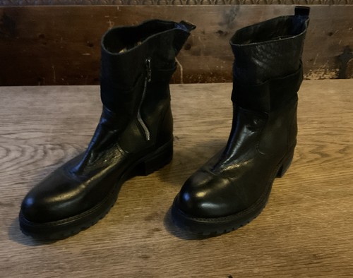 Felmini boots leder - boots, schwarz