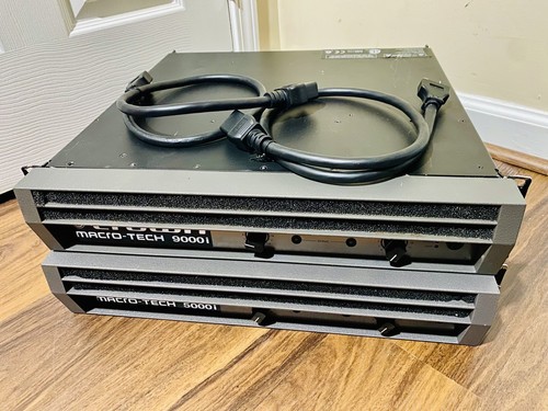 Crown macro tech 9000i 5000i - crown,