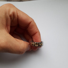 Nomination Ring mit Hufeisen Motiv gebraucht aber nie getragen